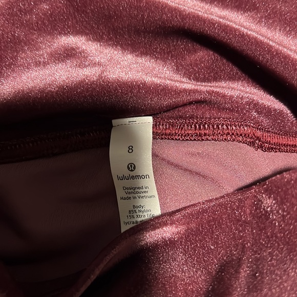 Lululemon Wunder Under HR velvet tights - Picture 6 of 7